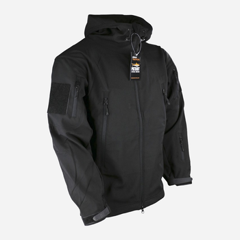 Куртка тактическая Kombat UK Patriot Soft Shell Jacket 3XL Черная (kb-pssj-blk-xxxl)