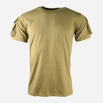 Тактична футболка Kombat UK TACTICAL T-SHIRT S Койот (kb-tts-coy-s)