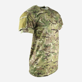 Тактична футболка Kombat UK TACTICAL T-SHIRT L Мультикам Чорна (kb-tts-btpbl-l)