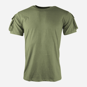 Тактическая футболка Kombat UK TACTICAL T-SHIRT XXL Оливковая (kb-tts-olgr-xxl)