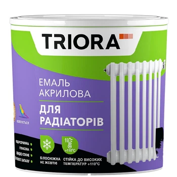 Эмаль акриловая для радиаторов "TRIORA" 0,4 л
