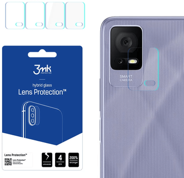 Комплект захисного скла 3MK Lens Protect для камеры TCL 405 4 шт (5903108497596)