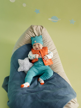 Spodnie dresowe dziecięce Pinokio Orange Flip 98 cm Turquoise (5901033307973)