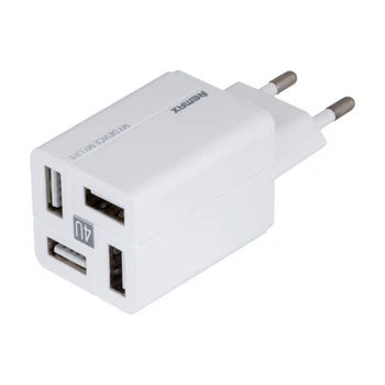 Сетевое зарядное устройство USB Remax RP-U43-White белое 4517627