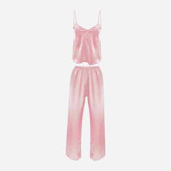 Piżama (podkoszulek + spodnie) DKaren Set Iga 2XL Pink (5901780629724)
