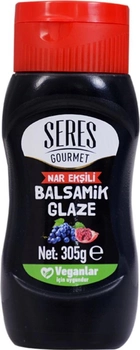 Гранатовый соус Seres Gourmet Pomegranate Balsamic Glaze 305 г (8699469141205)