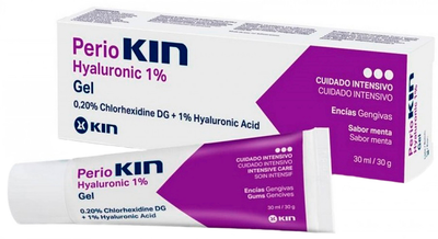 Зубной гель Kin Periokin для чувствительных десен Hyaluronic 1 % 30 мл (8436026214589)
