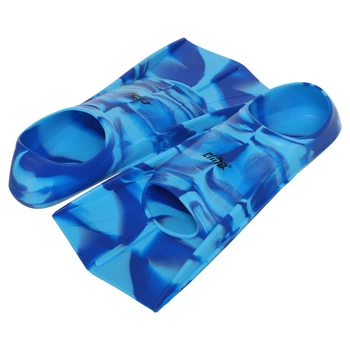 Ласты тренировочные с закрытой пяткой Cima F001 размер M (36-38) Blue-Light Blue