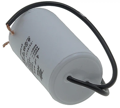 Конденсатор JYUL CBB-60 4мкф - 450 VAC провода (30*53 mm)