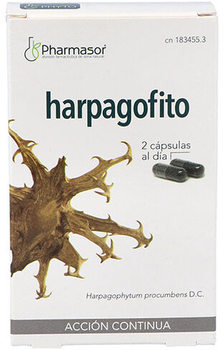 Дієтична добавка Homeosor Harpagofito Continuous Action 30 капсул (8470001834553)