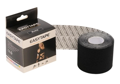 Терапевтический тейп Easy tape черного цвета