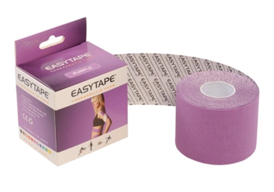 Терапевтический тейп Easy tape фиолетового цвета