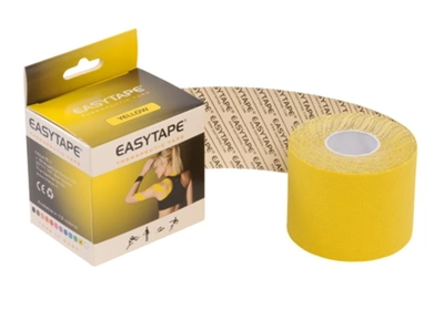 Терапевтичний тейп Easy tape жовтого кольору