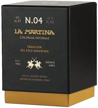 Woda kolońska Unisex La Martina Colonias Intensas Solar Musk 80 ml (8051013370736)