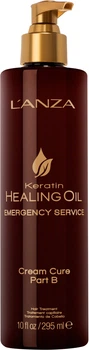 Лечебный крем для волос L'anza Keratin Healing Oil Emergency Service Cream Cure Part B 295ml (892603-802797-2)