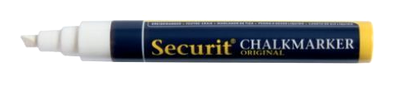 Маркер меловой Securit 26 мм Securit белый (sma510)