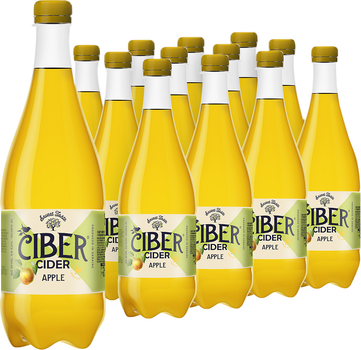 Упаковка сидра Ciber Apple 5-6 % 0.8 л x 12 шт (4820002712314)