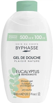 Гель для душа с эвкалиптом и бергамотом - Byphasse Eucalyptus & Bergamot Shower Gel 600ml (1055422-1402870-2)