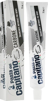 Зубная паста с древесным углём - Pasta Del Capitano Tooth Whitening System 100ml (989374-1282722-2)