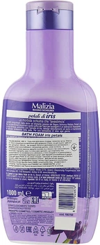 Гель-пена для душа и ванны "Лепестки ириса" - Malizia Bagno Schiuma Petali Di Iris 1000ml (1032349-1367590-2)