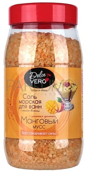 Соль для ванн Манговый Мусс Dolce Vero 550g (550g) (490662-520170-2)