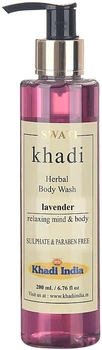 Травяной гель для душа "Лаванда" - Khadi Swati Herbal Body Wash Lavander 200ml (1038032-1376971-2)