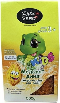 Детская соль для ванн "Медовая дыня" - Dolce Vero Kids 500g (500g) (962342-1223231-2)