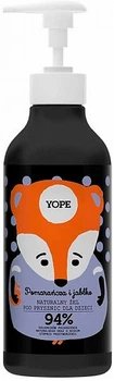 Натуральний дитячий гель для душу "Апельсин та яблуко" Yope Shower Gel 400ml (864323-910188-2)