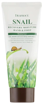 Крем для ног и рук с муцином улитки Deoproce Moisture Hand & Foot Snail Recovery 100ml (915055-888416-2)