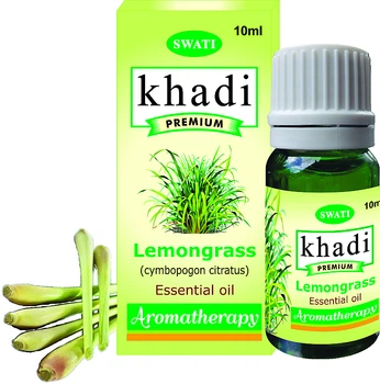 Эфирное масло "Лемонграсс" - Khadi Swati Premium Essential Oil 10ml (1038028-1377012-2)