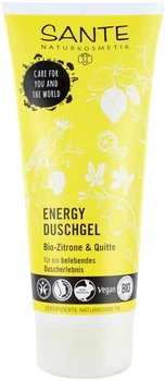 Біогель для душу "Лимон та айва" Sante Energy Duschgel Bio-Zitrone & Quitte 200ml