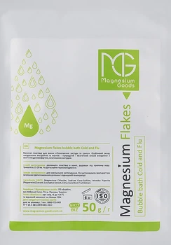 Магнієві пластівці та піна допомога при застуді 2 в 1 - Magnesium Goods Flakes 50g (50g) (955826-1215789-2)