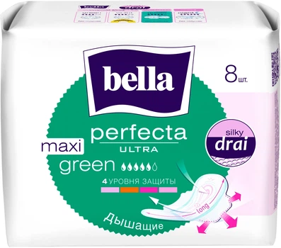 Прокладки Bella Perfecta Ultra Maxi Green 8шт (8 шт.) (638119-542174-2)