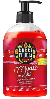 Рідке мило "Вишня та смородина" - Farmona Tutti Frutti Hand Wash Soap 500ml (500ml) (1021755-1353580-2)