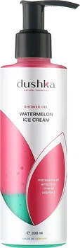 Гель для душу "Кавунове морозиво" - Dushka Watermelon Ice Cream Shower Gel 200ml (200ml) (1019947-1351372-2)
