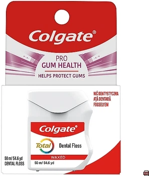 Зубна нитка "Здоров'я ясен", 50 м - Colgate Total Pro-Gum Health Зубна нитка "Здоров'я ясен", 50 м (1шт) (1106872--2)
