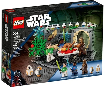 Конструктор LEGO Star Wars Святкова діорама Тисячолітній сокіл (40658)