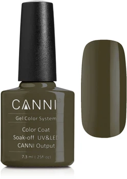 Гель-лак Canni Gel Color System 169 - Темно-оливковий (7.3 мл) (638136-1315536-2)