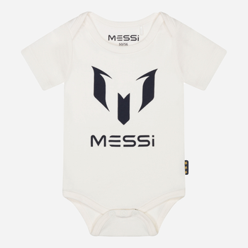 Body niemowlęce Messi S49301-2 62-68 cm Białe (8720815172014)