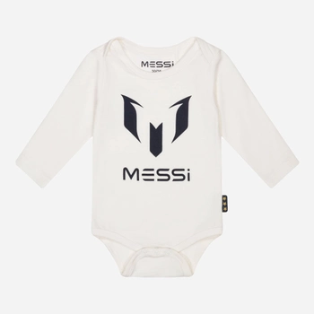 Body niemowlęce Messi S49303-2 62-68 cm Białe (8720815172090)