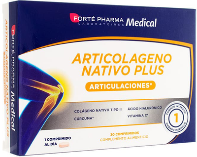 Suplement diety Forte Pharma Articolágeno Nativo Plus 30 kapsułek (8470001930125)