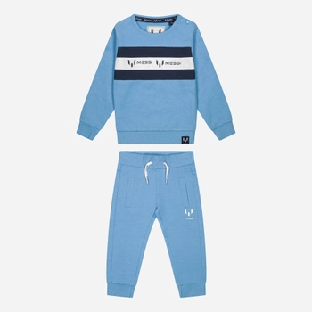 Комплект (світшот + штани) для хлопчика Messi S49311-2 74-80 см Light Blue (8720815172489)