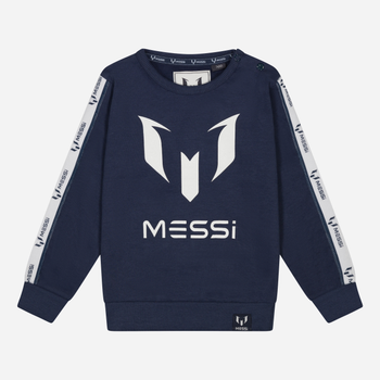 Bluza bez kaptura chłopięca Messi S49325-2 98-104 cm Granatowa (8720815173486)