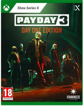 Gra Xbox Series X PAYDAY 3 Day One Edition (Blu-ray) (4020628601577)