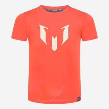 Koszulka chłopięca Messi S49403-2 98-104 cm Pomarańczowa (8720815174643)