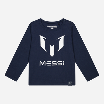 Koszulka z długim rękawem chłopięca Messi S49318-2 122-128 cm Granatowa (8720815173011)