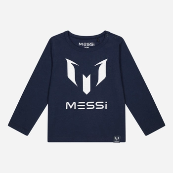 Дитяча футболка з довгими рукавами для хлопчика Messi S49318-2 86-92 см Navy (8720815172984)