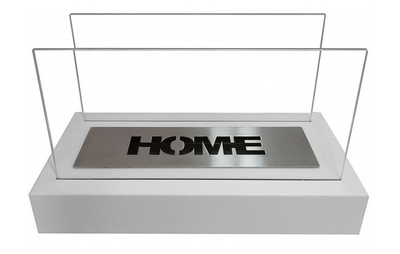 Биокамин Globmetal HOME 36 см х 18 см х 22 см Белый