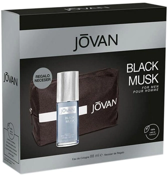 Zestaw Jovan Men Musk Black Woda toaletowa 88 ml + Kosmetyczka (3616303465605)