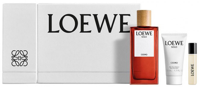 Набір Loewe Solo Cedro Туалетна вода 100 мл + Туалетна вода 10 мл + Бальзам після гоління 50 мл (8426017076999)